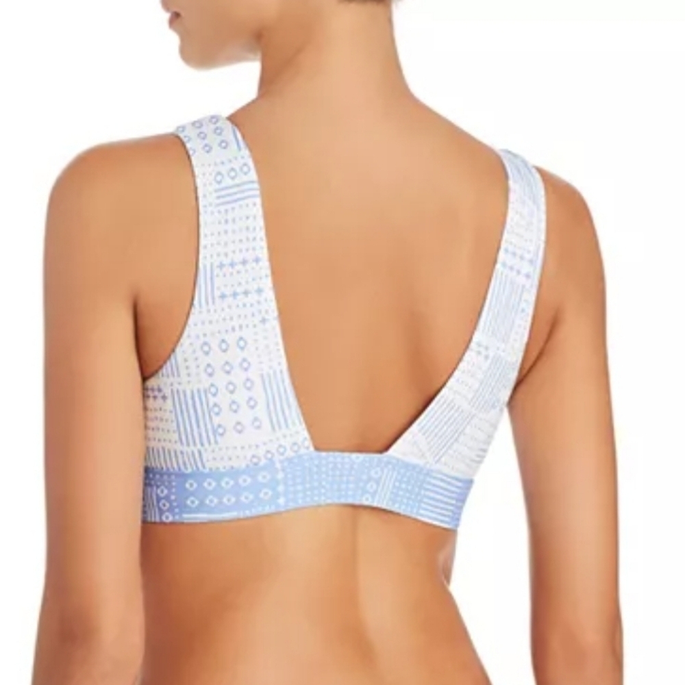DOLCE VITA Ukara Contemporary Triangle Bikini Top, size S - Picture 2 of 10